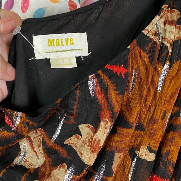 Multicolor jumpsuit side zipper, size 2, NWOT - Picture 8 of 9